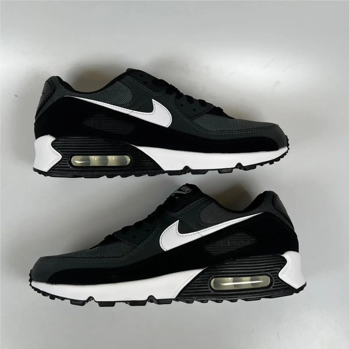 Nike shoes - Air Max 90 Iron Grey White Dark Smoke Grey - Gray 0