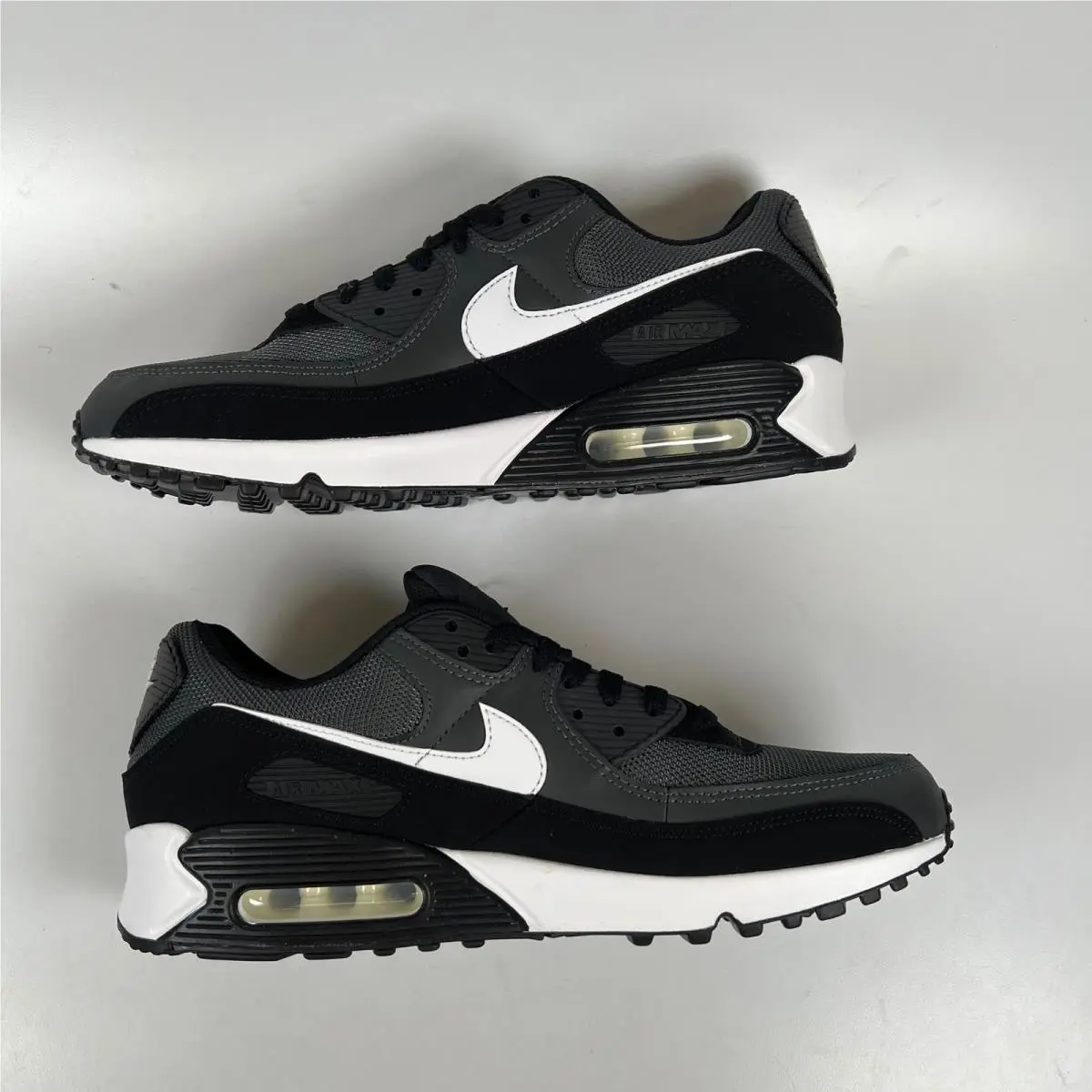 Nike shoes - Air Max 90 Iron Grey White Dark Smoke Grey - Gray 1