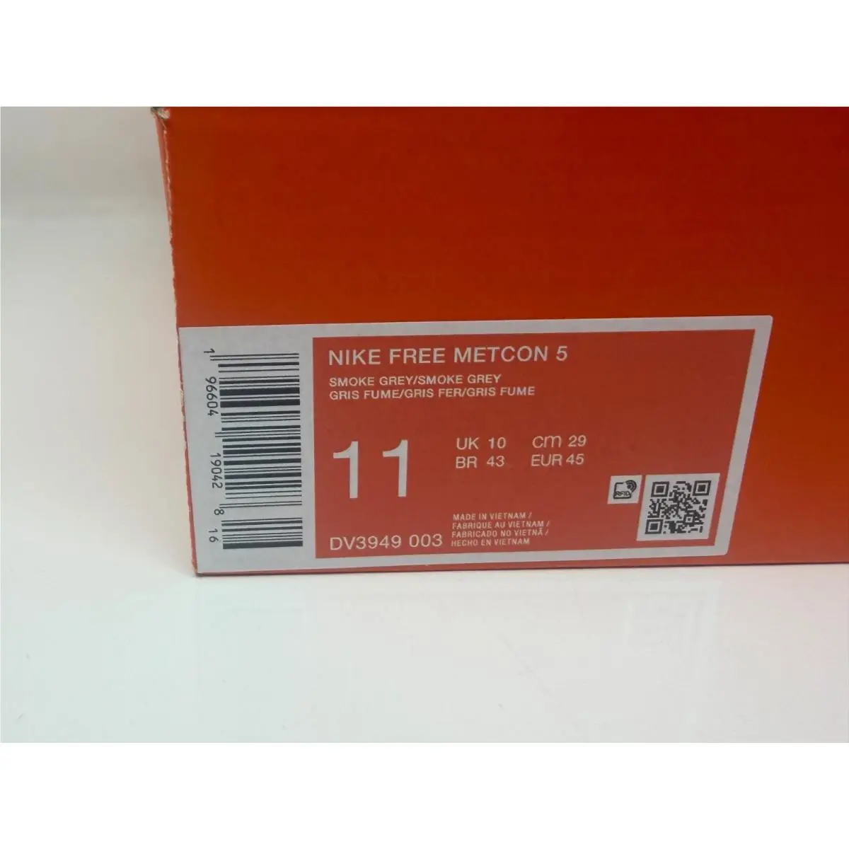 Nike shoes - Metcon Free - Metcon Free - Gray (UPC: 196604190428) 4