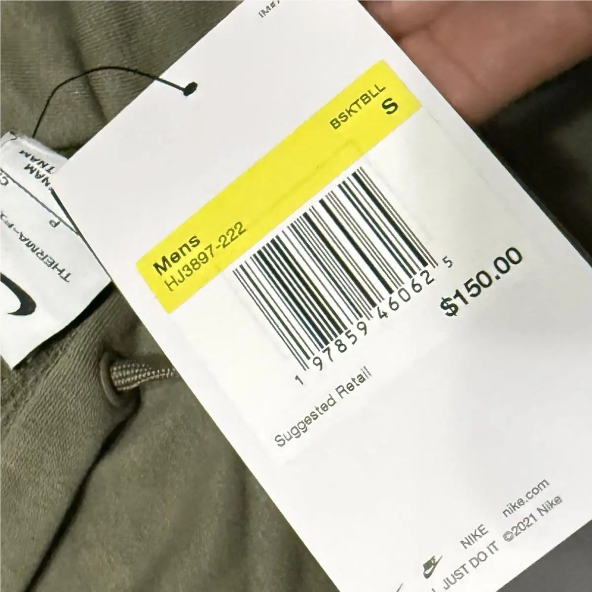 Nike clothing - HJ3897222 - HJ3897222 - Olive Green 2