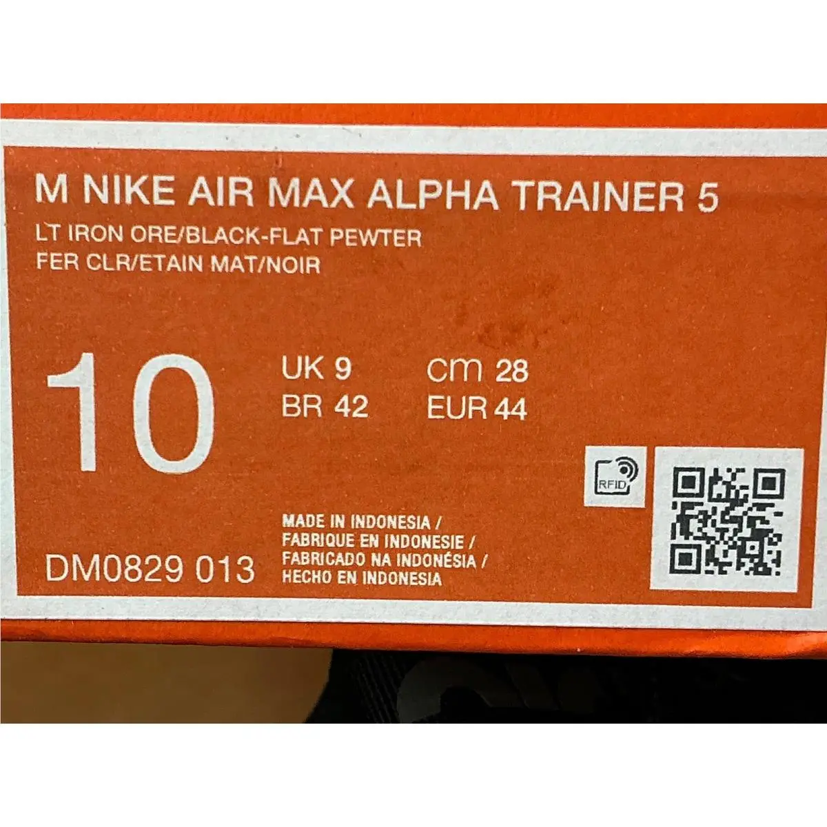 Nike shoes - Nike Air Max Alpha Trainer 5 - Gray 6