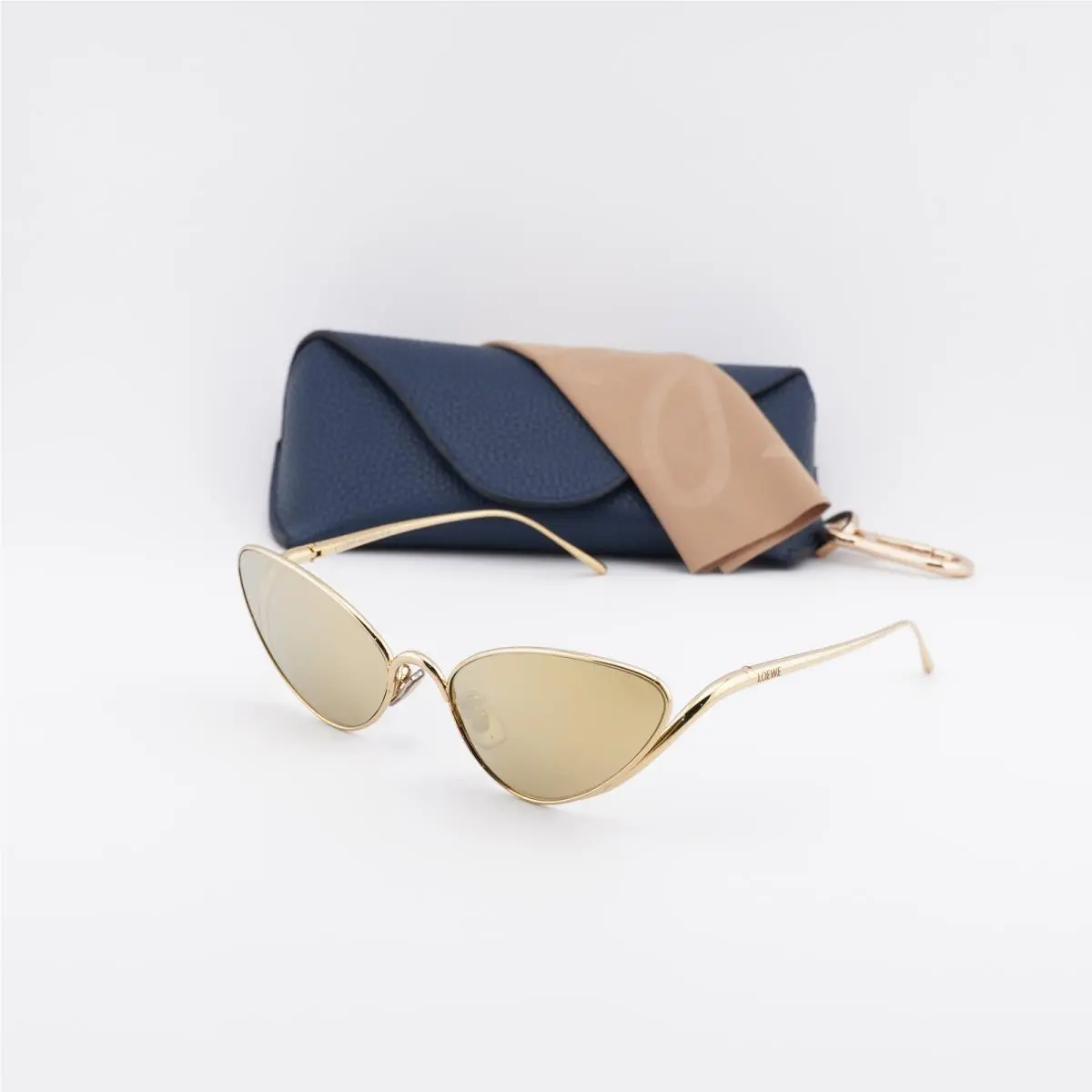 Loewe LW40179U 30G Gold/yellow Gold Mirror 59-18-120 Sunglasses