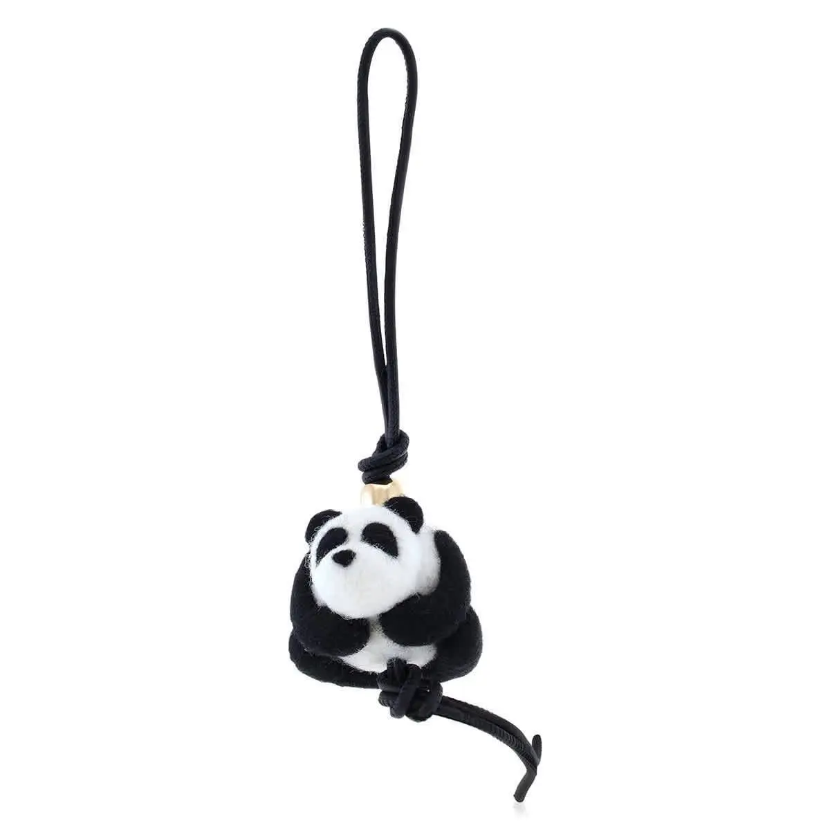 Loewe Panda Charm In Felt and Calfskin CA36232X29.1102