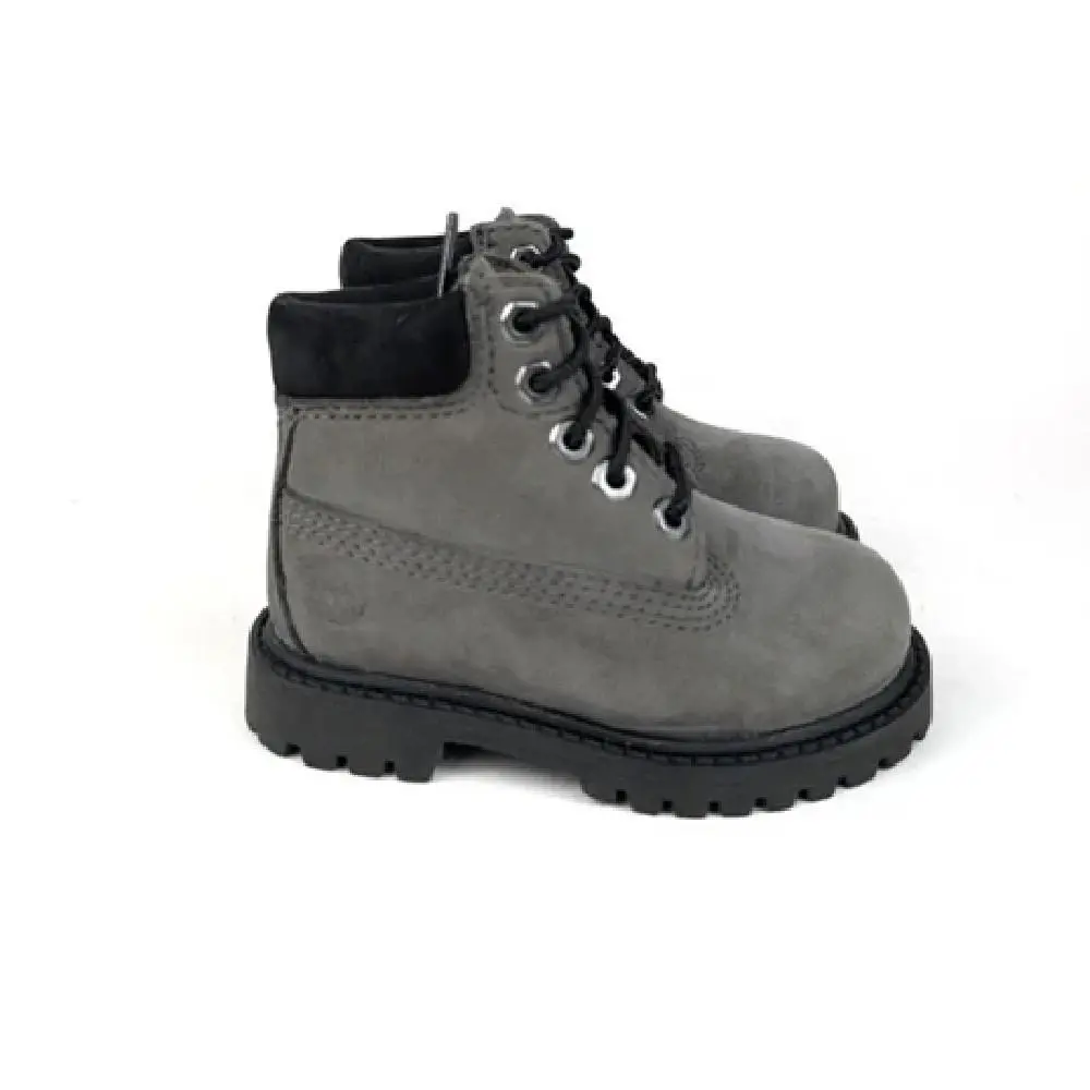 Toddler`s Timberland 6 In. Premium Boot Grey Nubuck TB0A64BW 033
