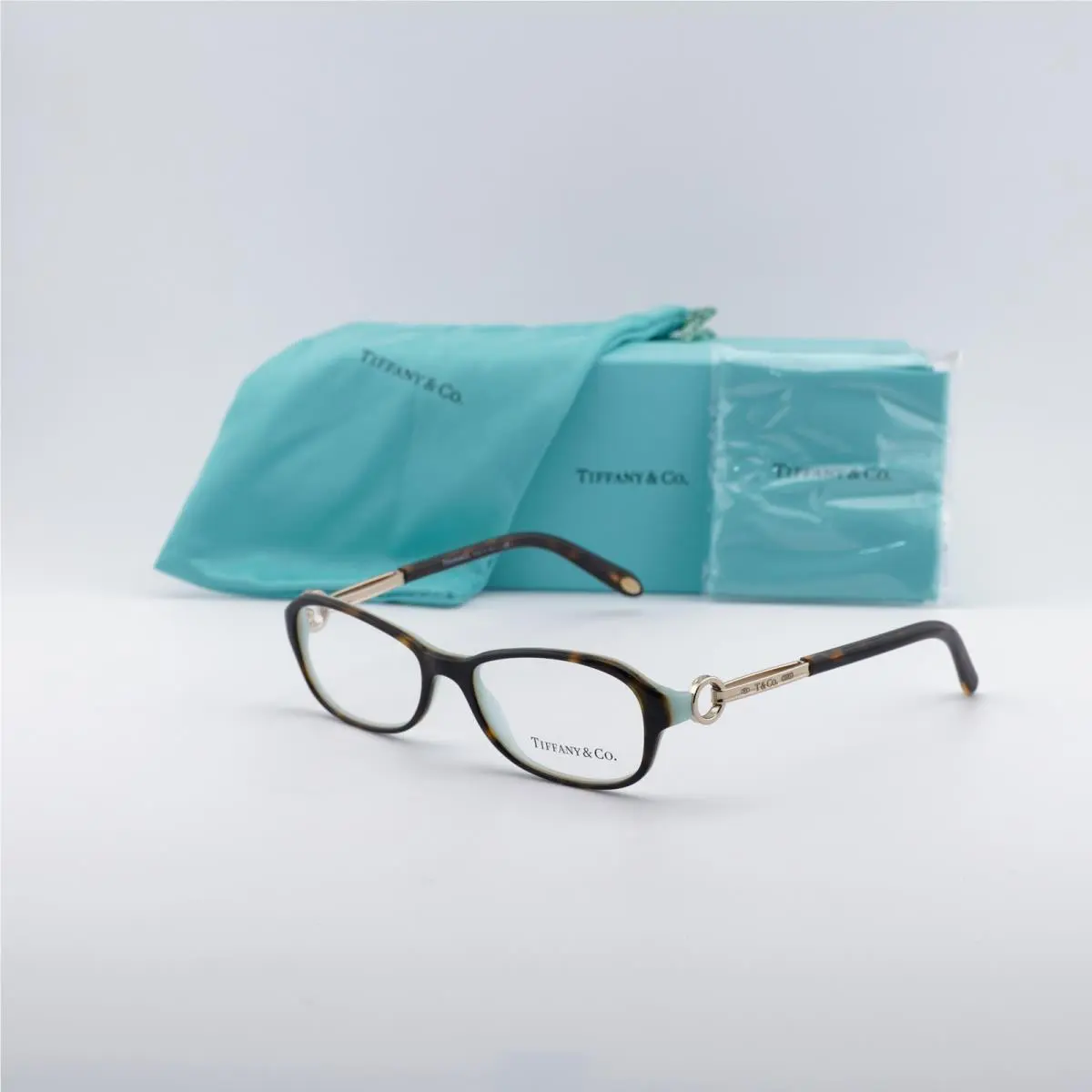 Tiffany Co. TF2066 8134 Havana/gold 50mm Eyeglasses
