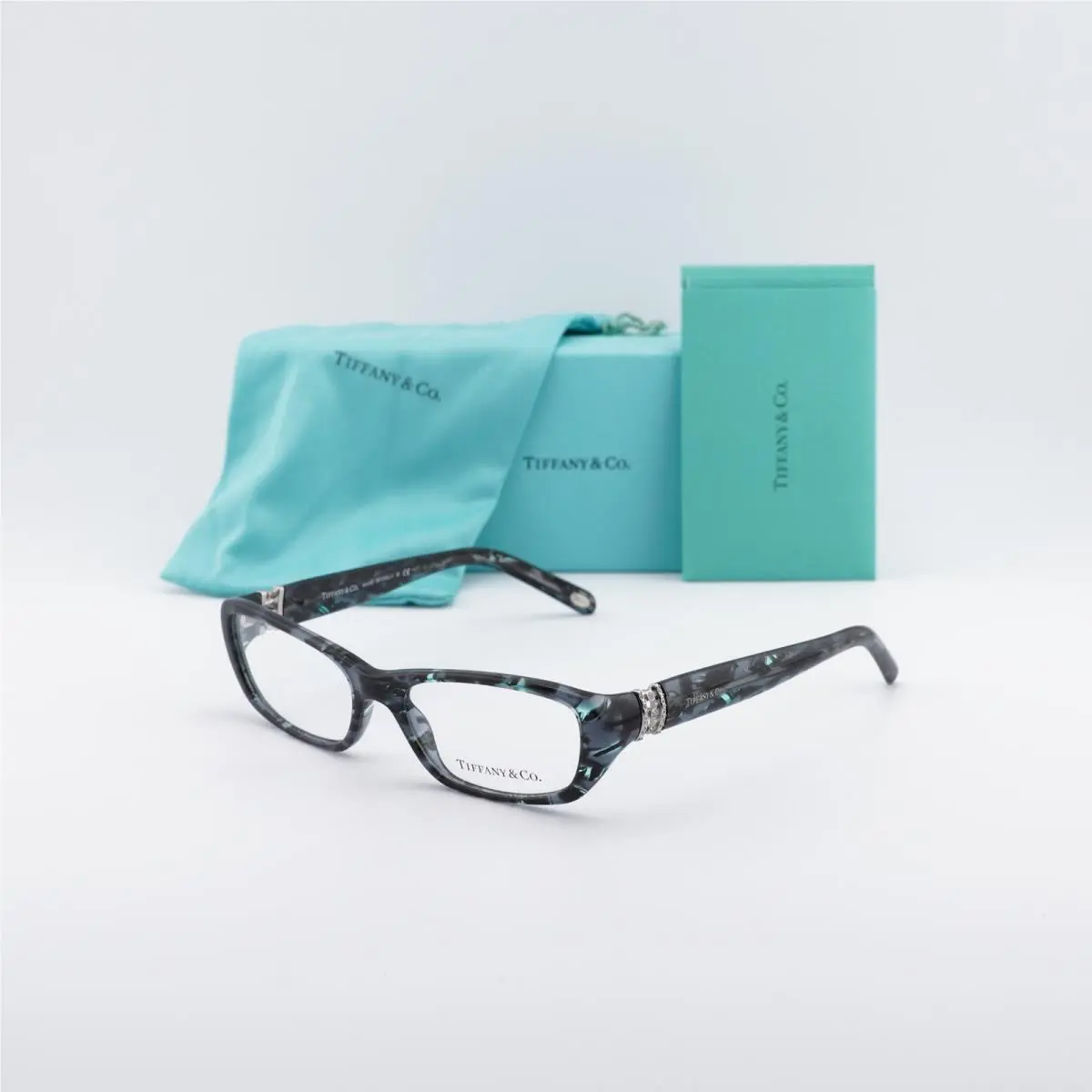 Tiffany Co. TF2069-B 8129 Grey Havana 51mm Eyeglasses