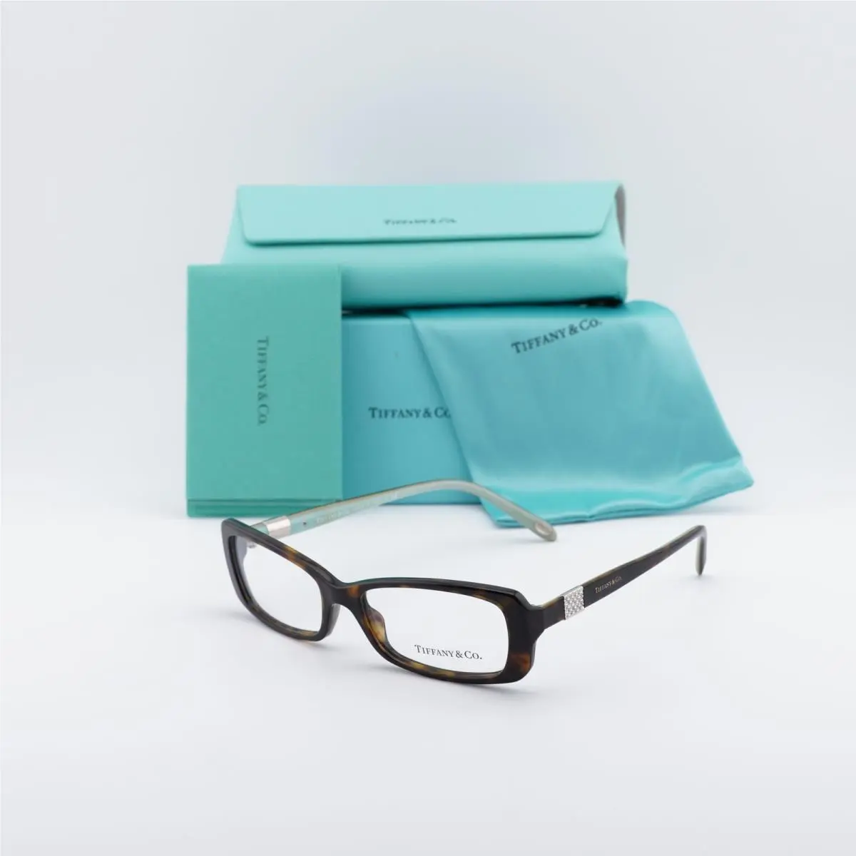 Tiffany Co. TF2070-B 8015 Dark Havana 53mm Eyeglasses