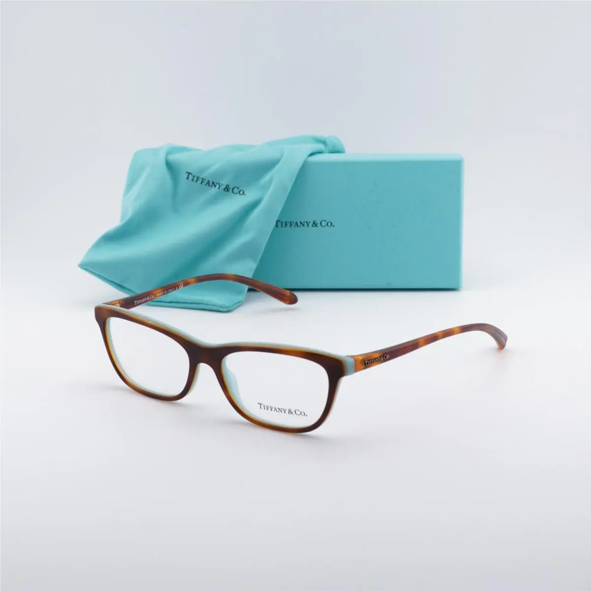 Tiffany Co. TF2078 8164 Havana/blue 53mm Eyeglasses