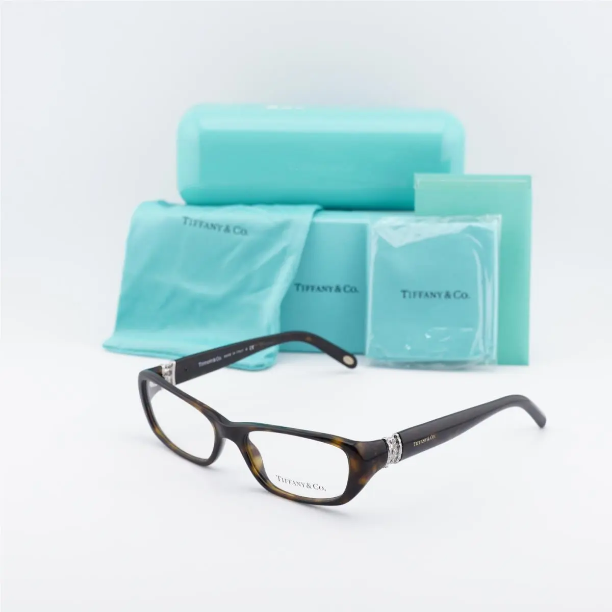 Tiffany Co. TF2069-B 8015 Dark Havana 51mm Eyeglasses
