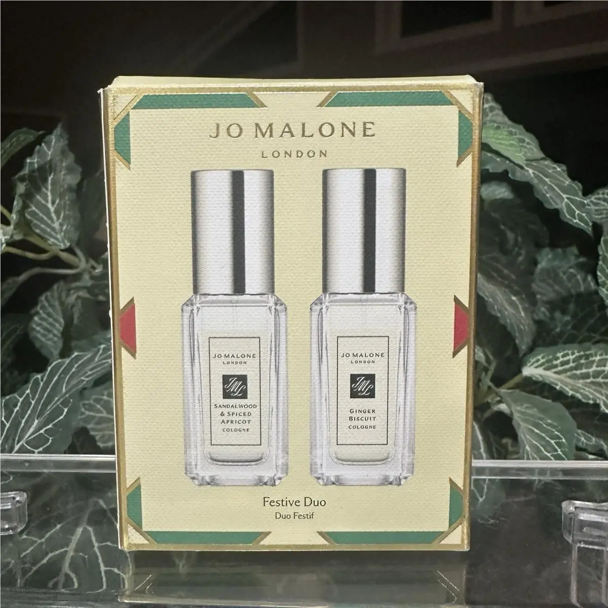 Festive Duo: Ginger Biscuit + Sandalwood Spiced Apricot Mini Cologne by Jo Malone