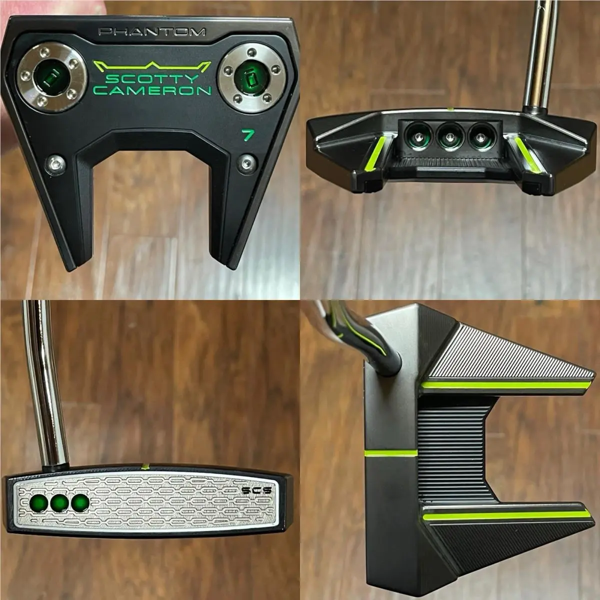 Scotty Cameron 2026 Phantom 7 Putter - LH - - Xtreme Dark Finish - Grn