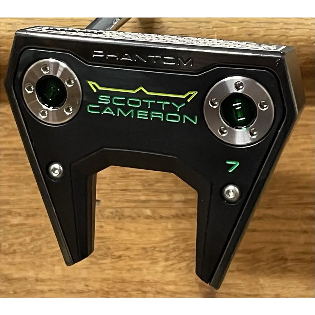 Scott  - Phantom 7 - 2026 - SCS - Xtreme Dark Finish - DLC - Green, Lie Angle: Black 0