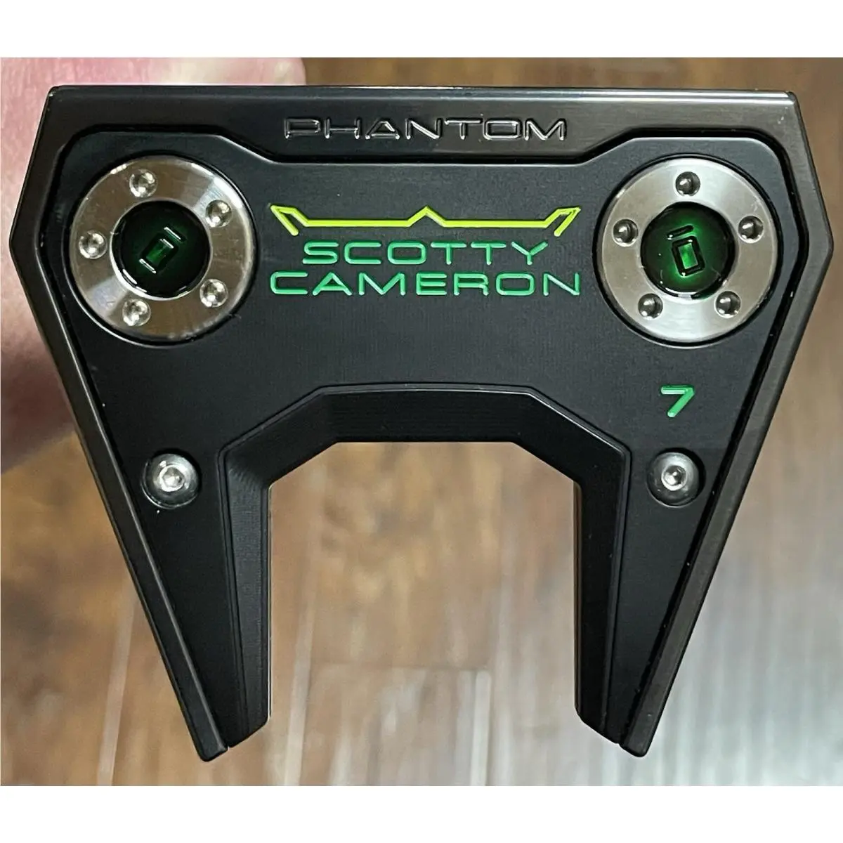 Scott  - Phantom 7 - 2026 - SCS - Xtreme Dark Finish - DLC - Green, Lie Angle: Black 2