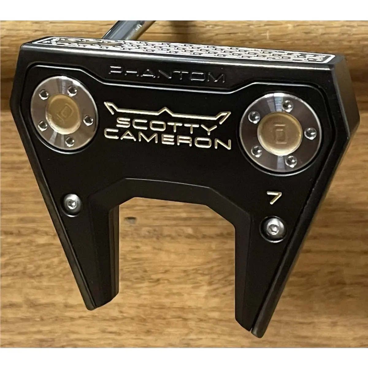 Scott  - Phantom 7 - 2026 - SCS - Xtreme Dark Finish - DLC - Gold, Lie Angle: Black 0