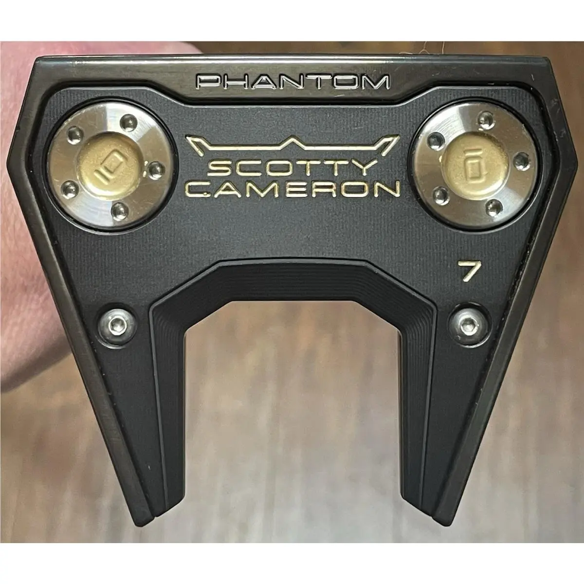 Scott  - Phantom 7 - 2026 - SCS - Xtreme Dark Finish - DLC - Gold, Lie Angle: Black 2