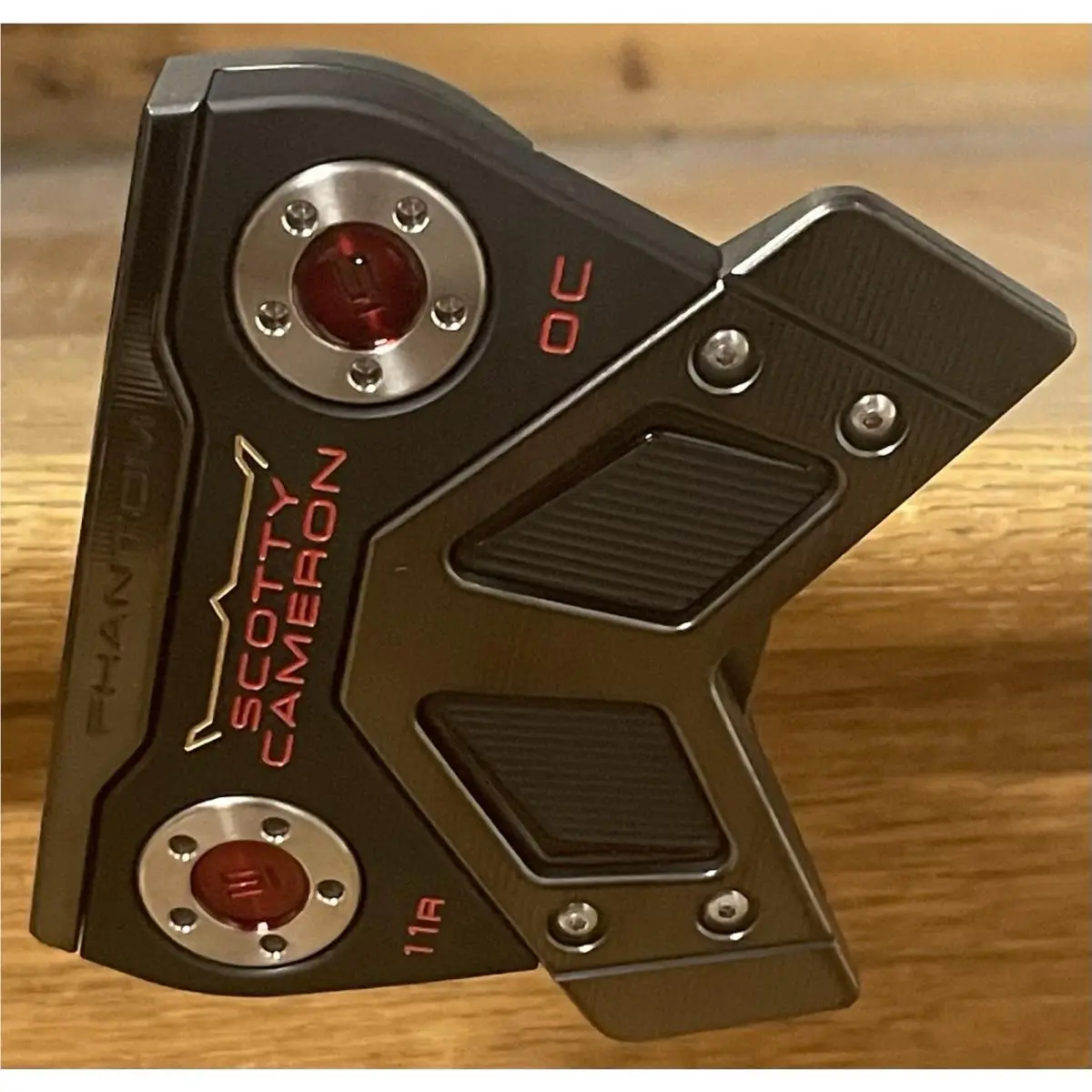 Scott  - Phantom 11R OC - 2026 - Xtreme Dark Finish - DLC - Red, Lie Angle: Black 0