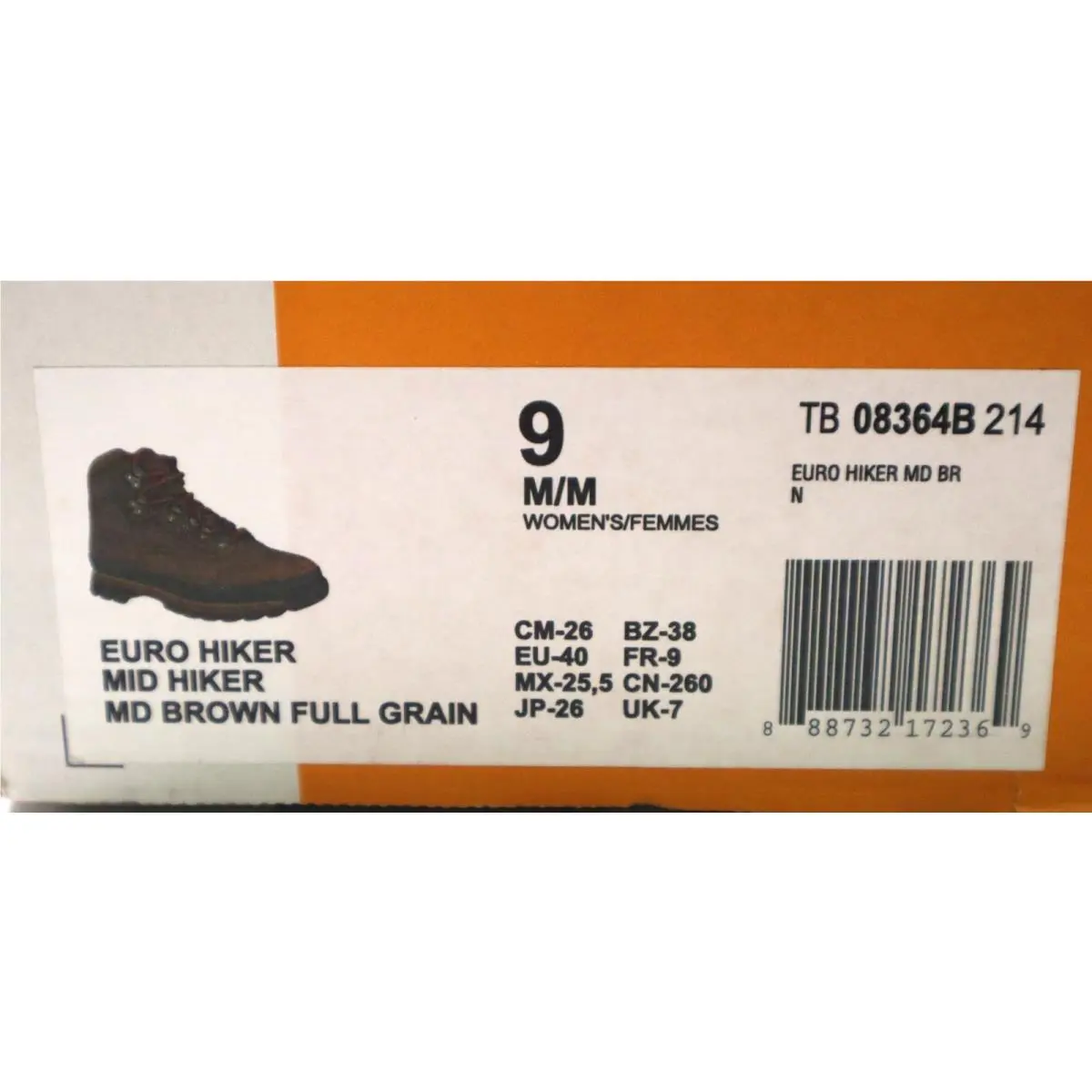 Timberland shoes - TIMBERLAND EURO HIKER - EURO HIKER - Brown 11