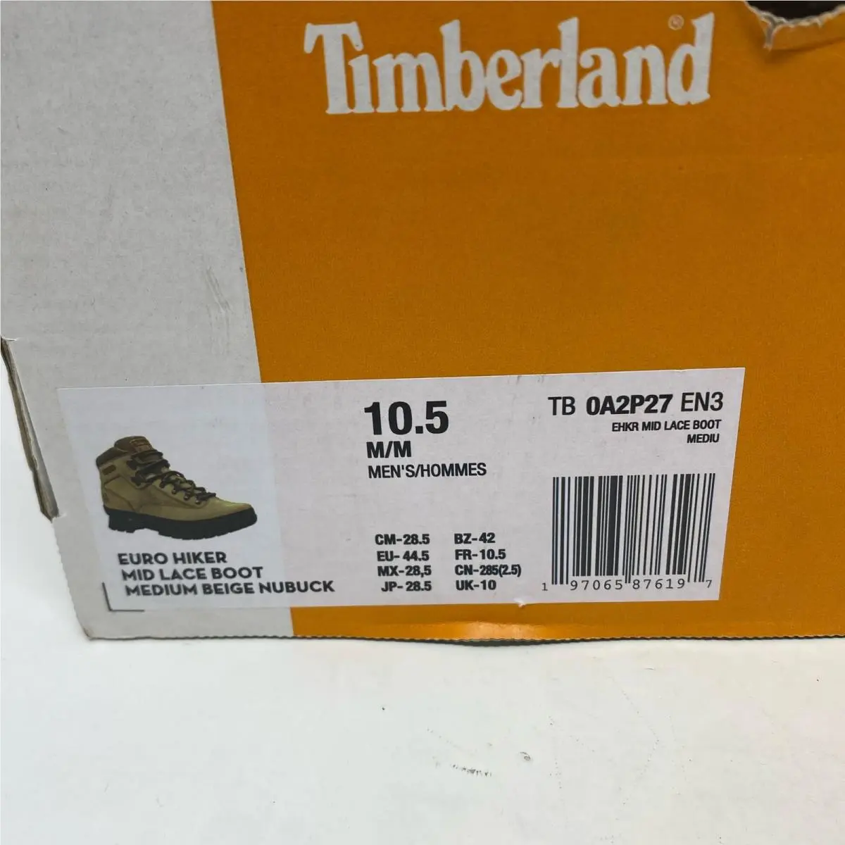 Timberland shoes - Beige (UPC: 197065876197) 0