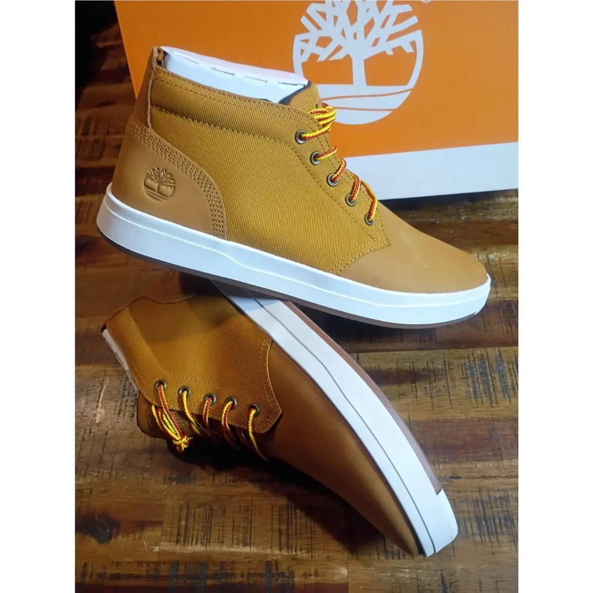 Timberland shoes - Davis Square`s Chukka Shoe - Davis Chukka Shoe - WHEAT 3
