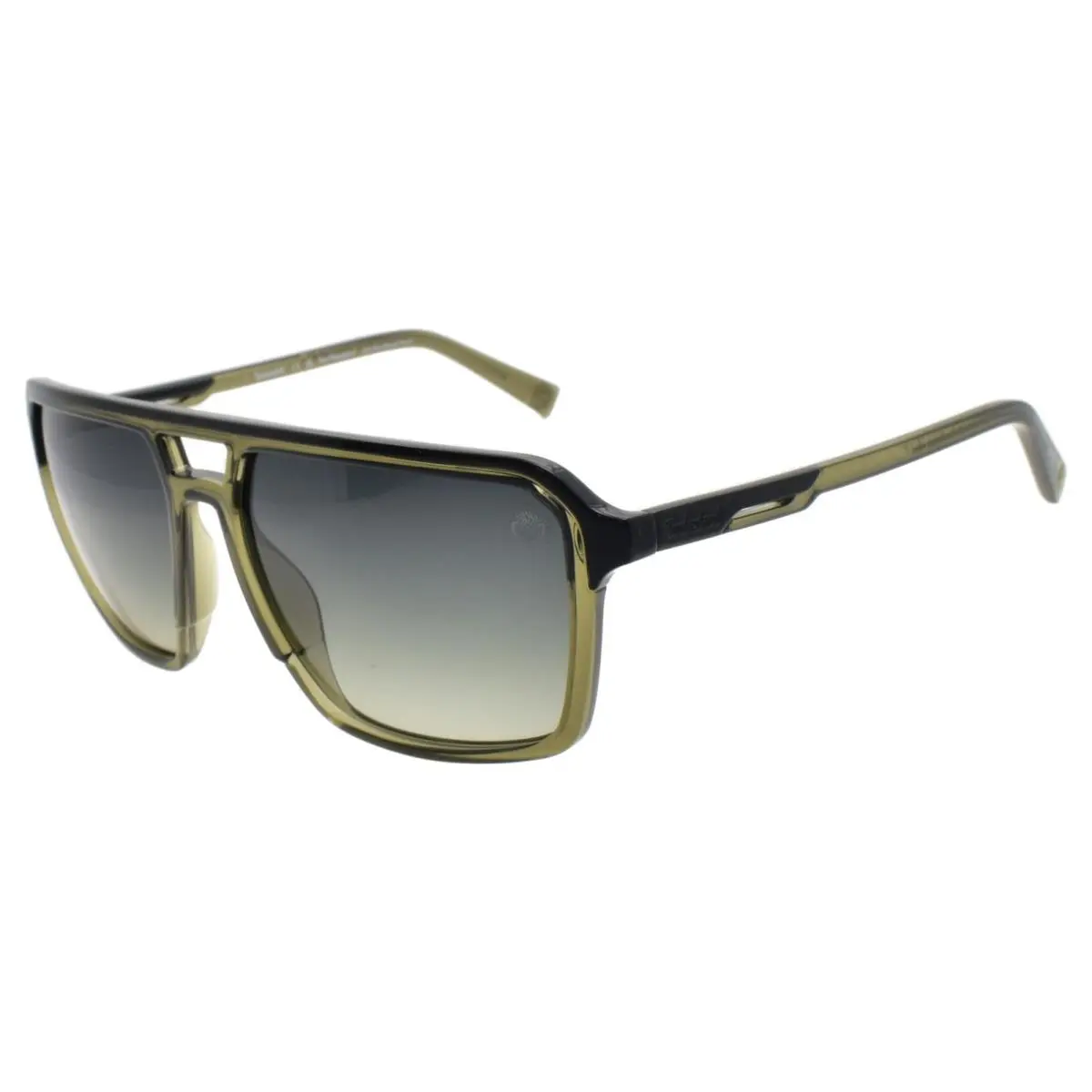Timberland TB9301 96R Men`s Sunglasses 60-17-140 Aviator Green / Polarized