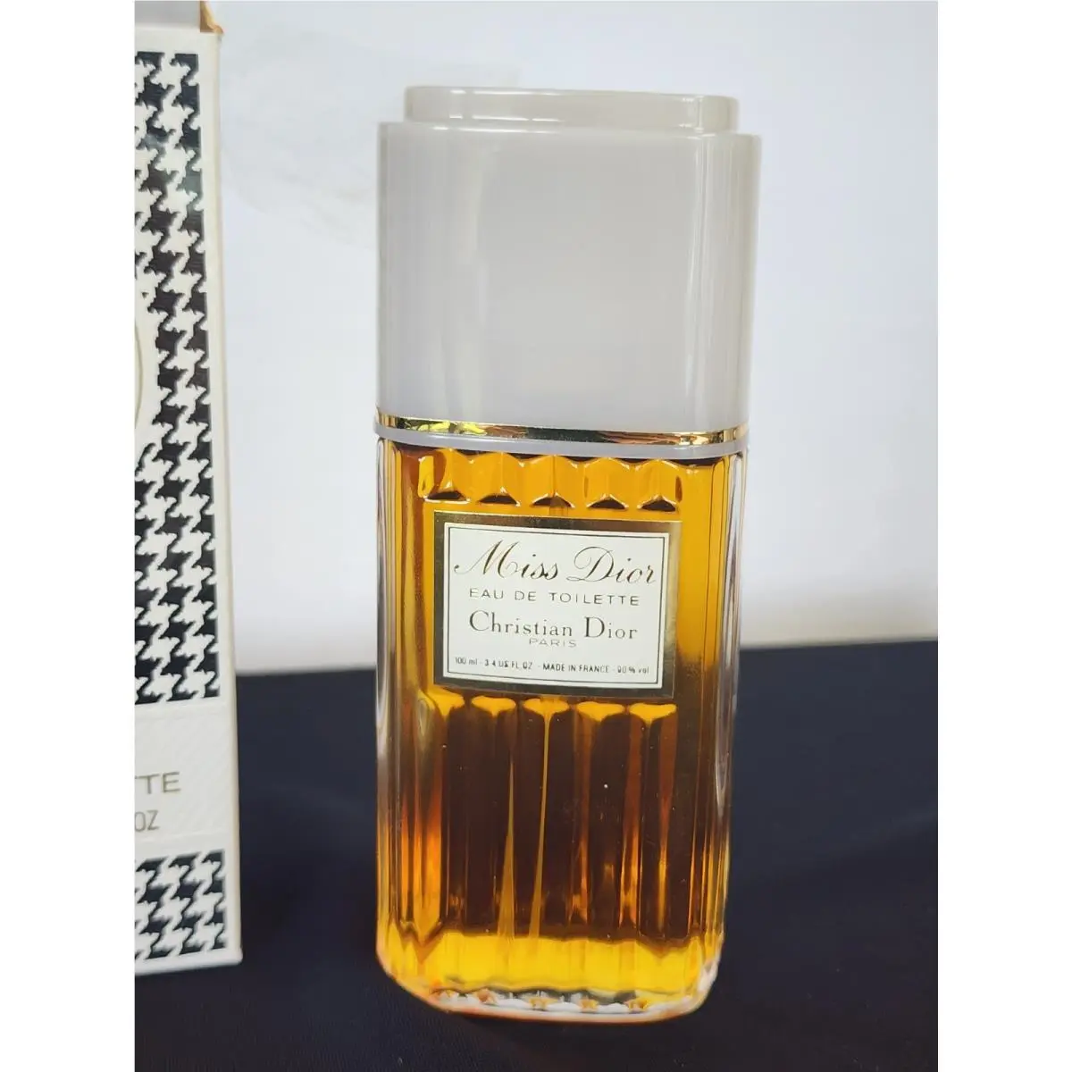 Miss Dior Vintage Formula 3.4oz/100ml Spray Fluted Glass Bottle