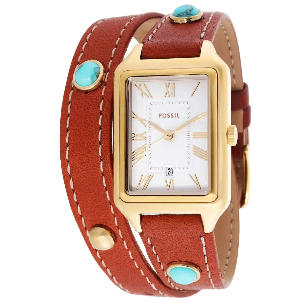 Fossil Raquel Quartz Silver Dial Ladies Watch ES5418