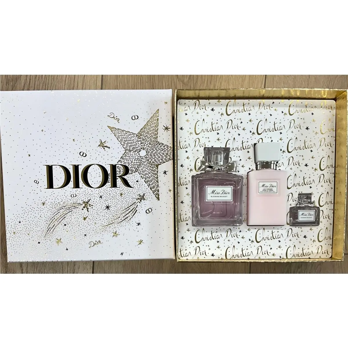 Dior Miss Dior Blooming Bouquet 3-piece Gift Set 100 ml 5 ml Edt and Body Milk