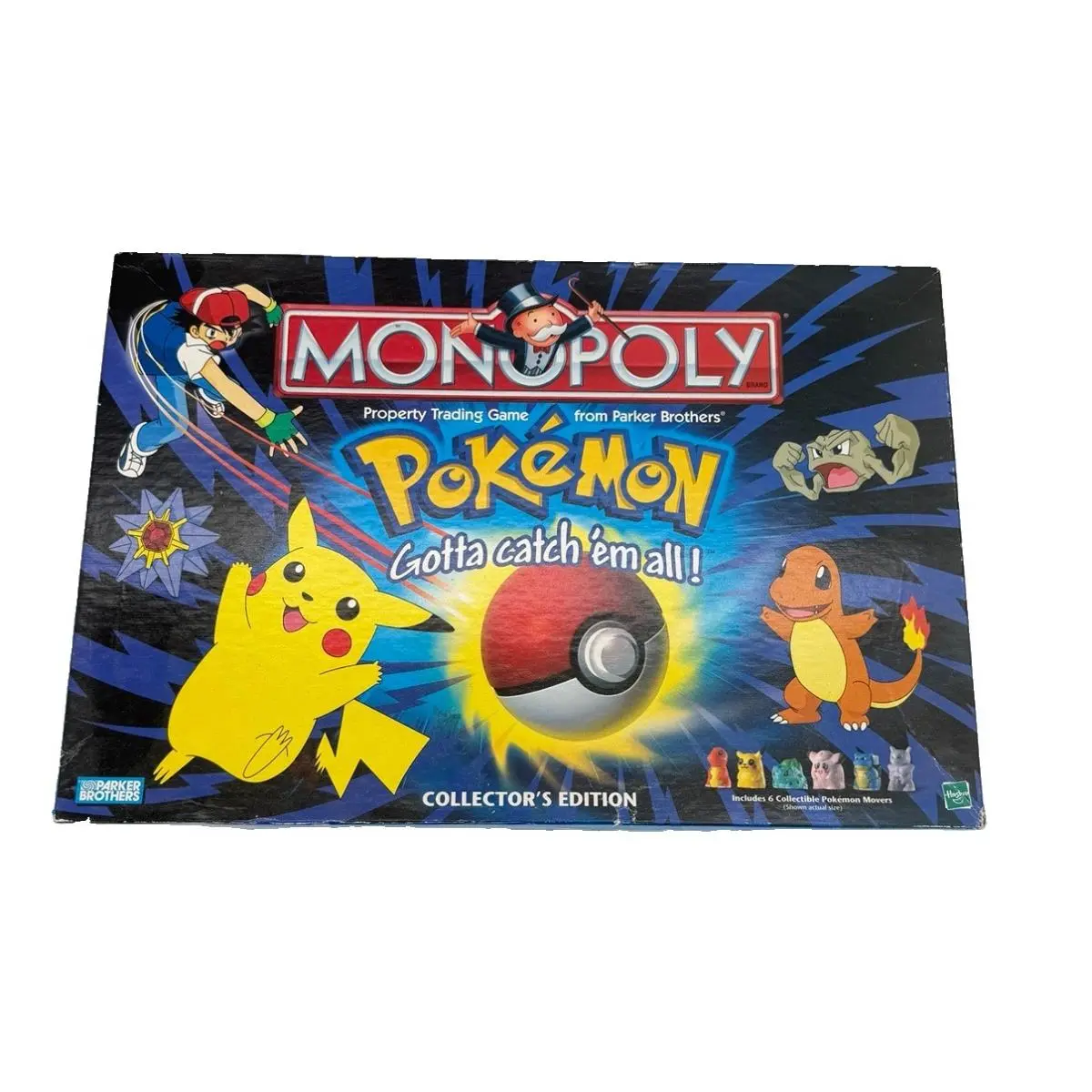 Vintage 1999 Pokémon Monopoly Collectors Edition Board Game Contents