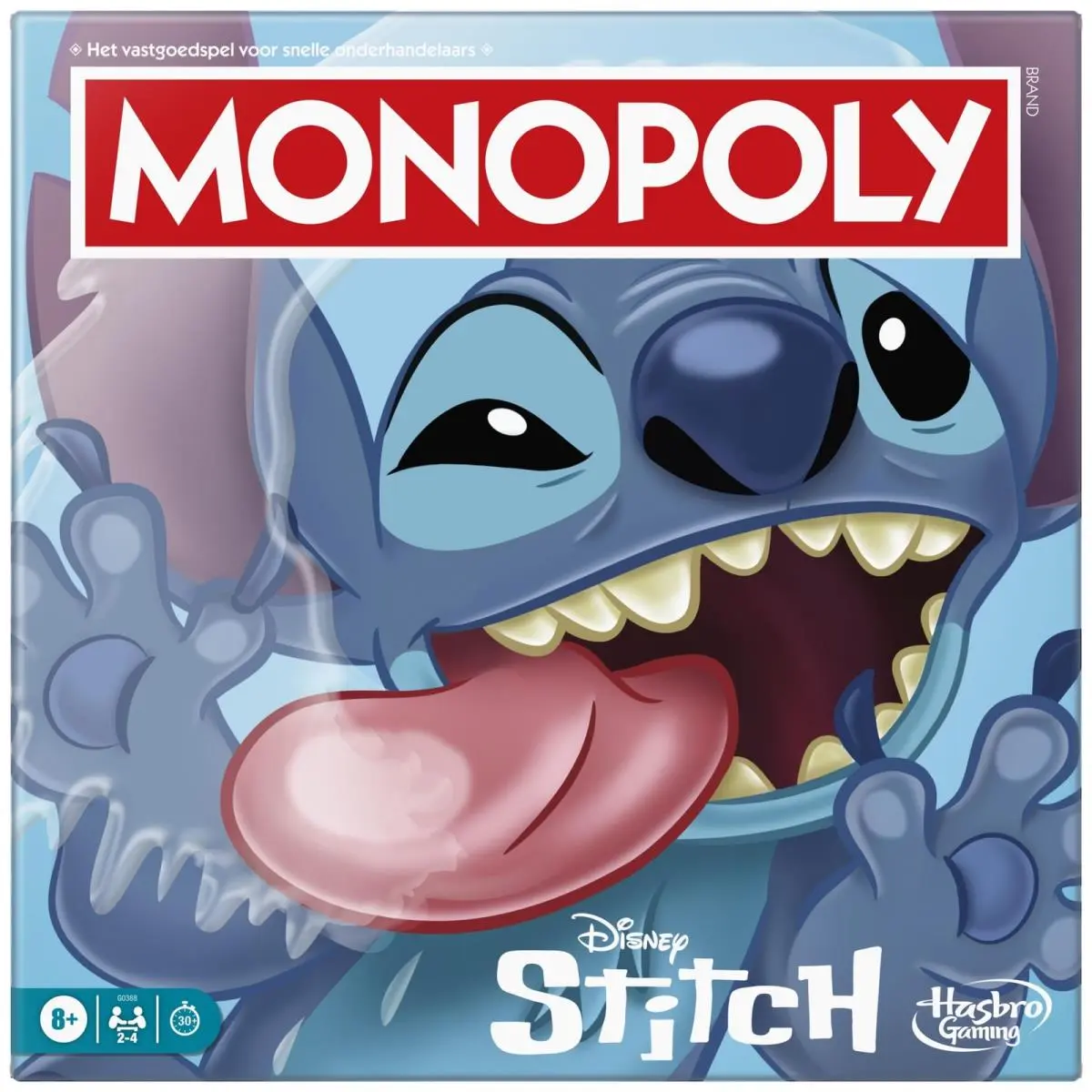 Monopoly Disney Stitch-editie Bordspel - Nederlandse Versie
