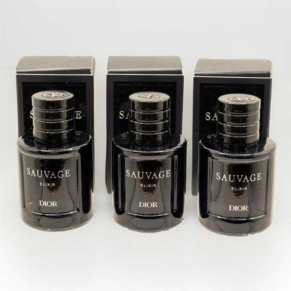 Dior Sauvage Elixir Concentrate Travel Splash Bundle OF 3