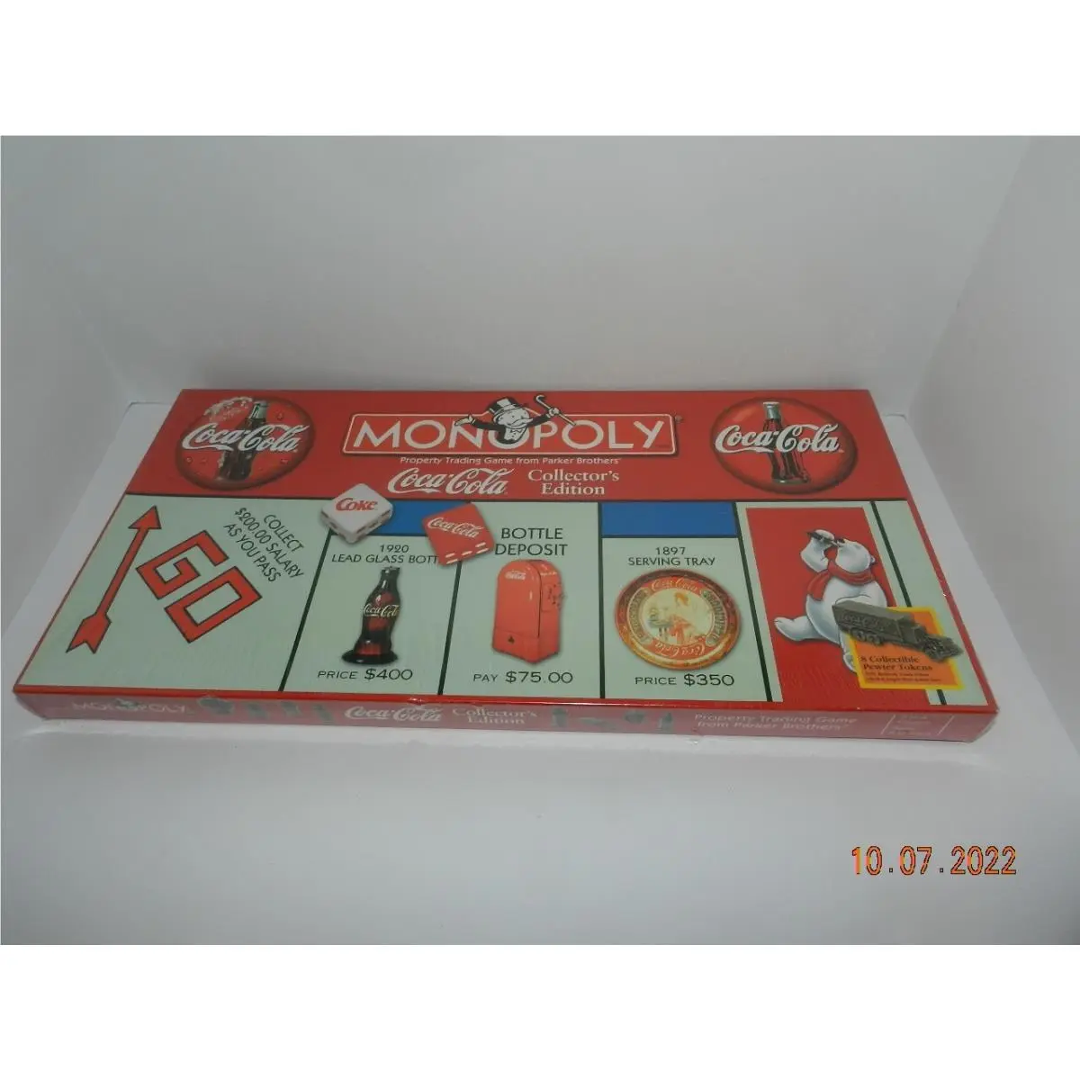 Monopoly Coca Cola 125th Anniversary Collector`s Edition 2010 Hasbro