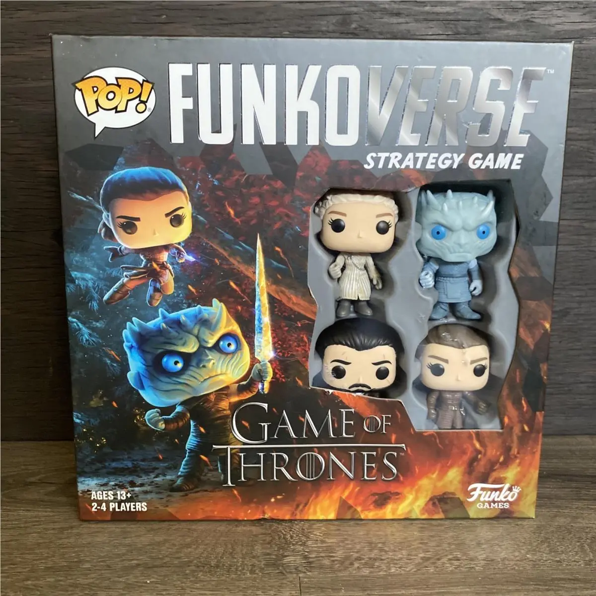 Funko Pop Game of Thrones Funkoverse Strategy Board Game Base Set 4pk