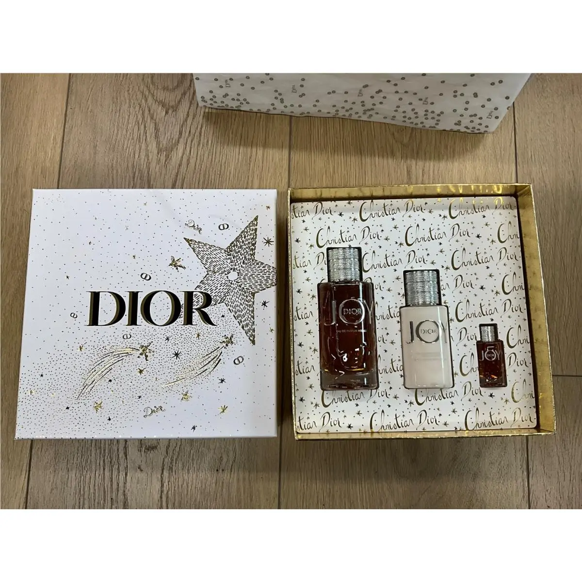 Dior Joy 3-piece Gift Set Edp Intense 90 ml 5 ml and Body Lotion 75ml