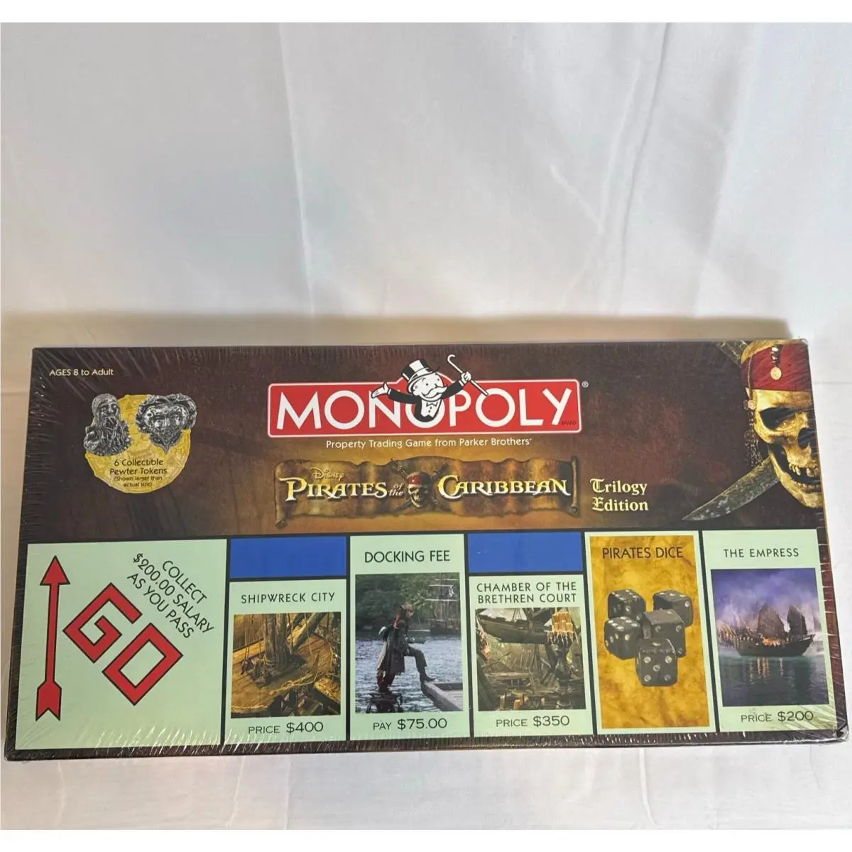 Monopoly Pirates of The Caribbean Trilogy Edition Board Game