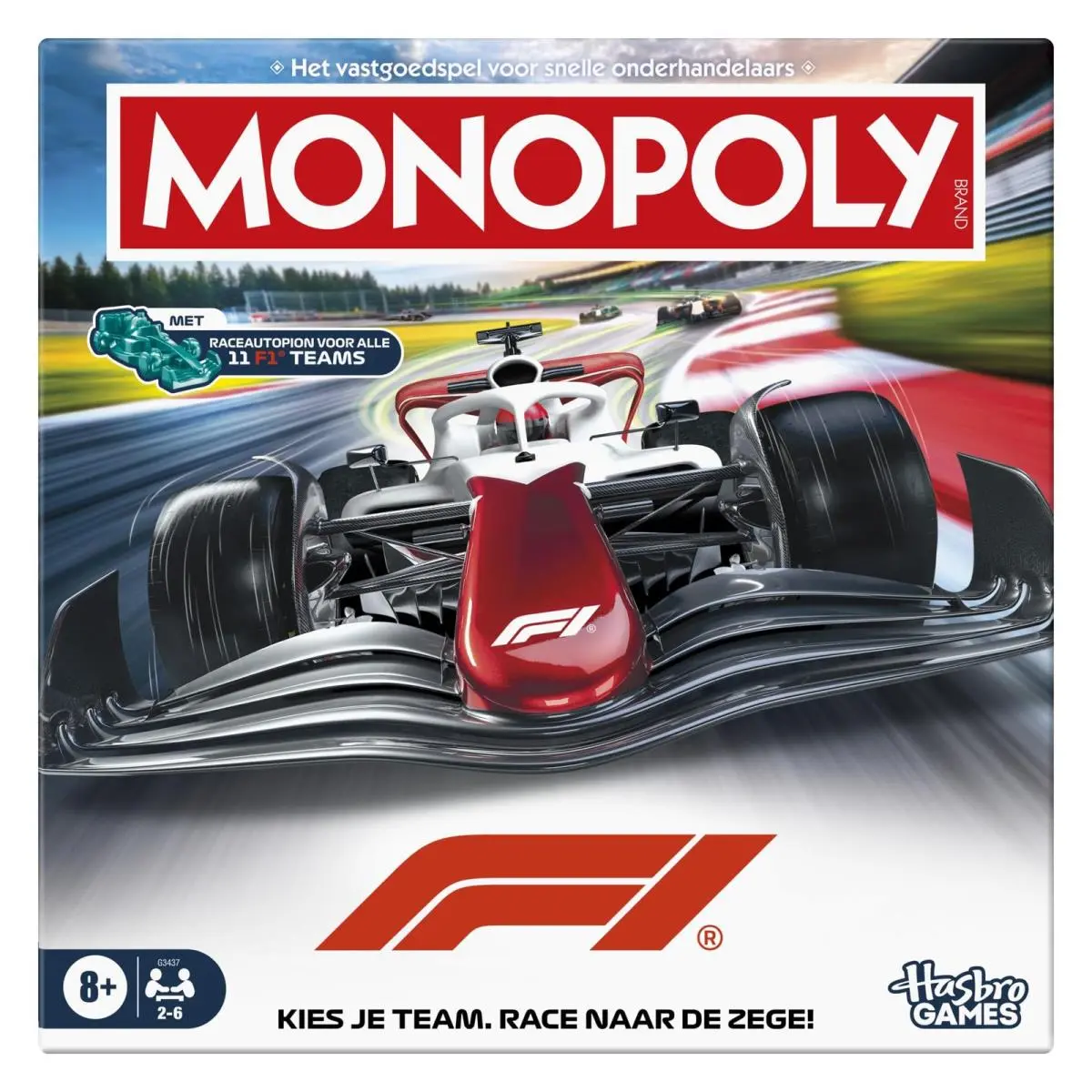 Monopoly F1 Brettspiel Offizielles Lizenzspiel Formula 1 Familienspiel Für