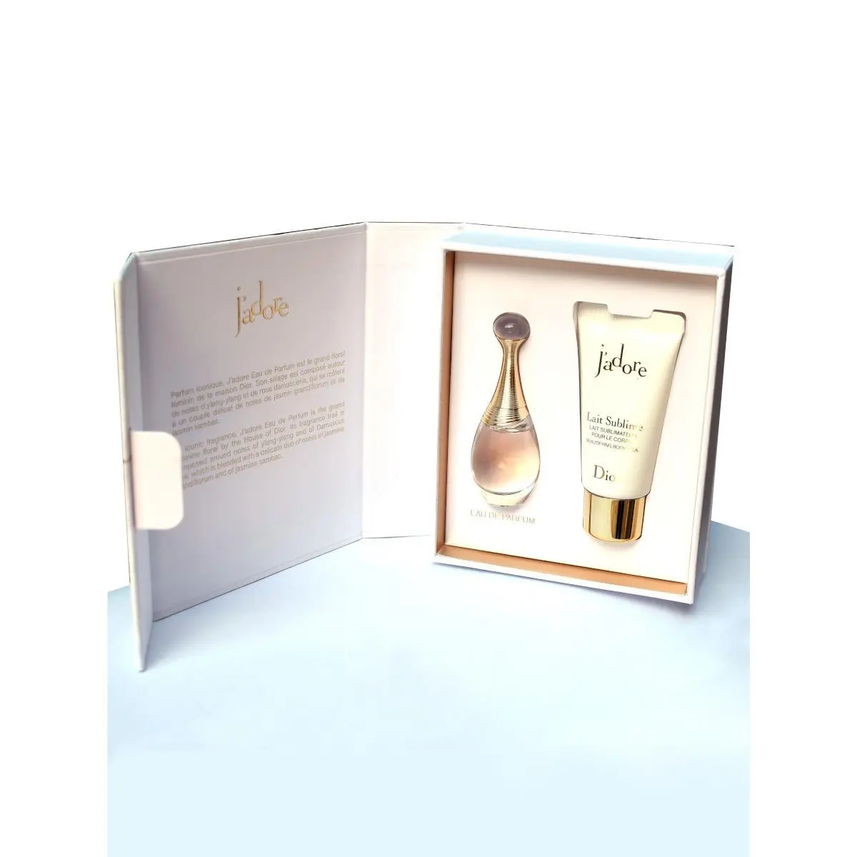 Dior J`adore Eau de Parfum Splash 5ml + Lait Sublime Body Milk 20ml