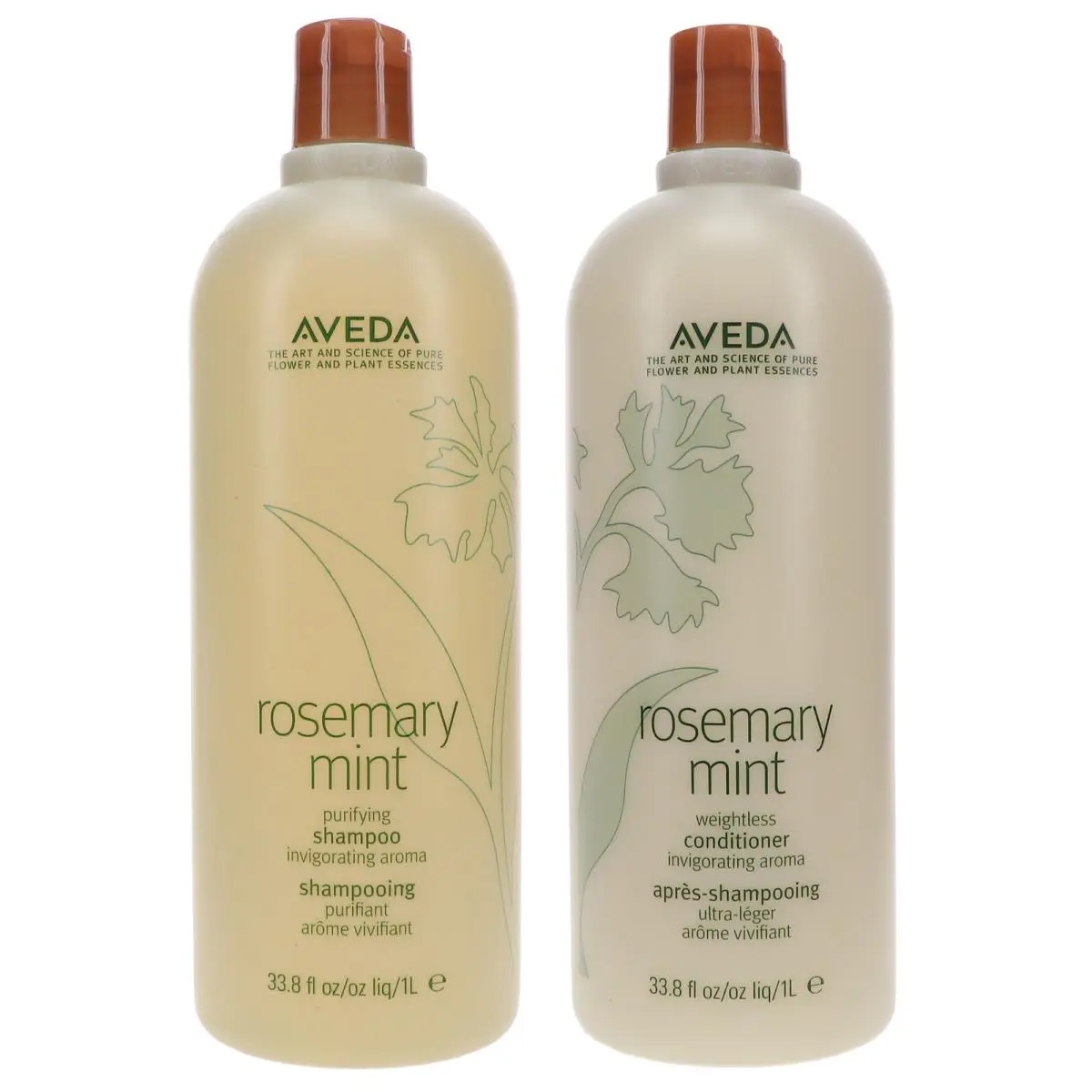 Aveda Rosemary Mint Purifying Shampoo 33.8 oz Rosemary Mint Weightless