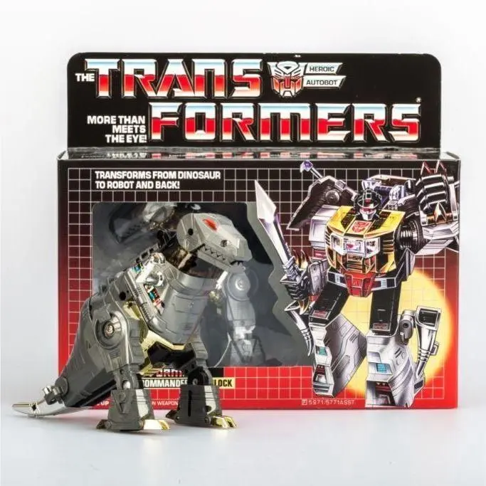 Transformers G1 Dinobot Grimlock Commander T-rex Dinosaur Reissue Action Figure