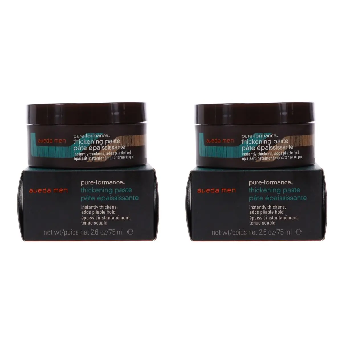 Aveda Men Pure-formance Thickening Paste 2.6 oz 2 Pack
