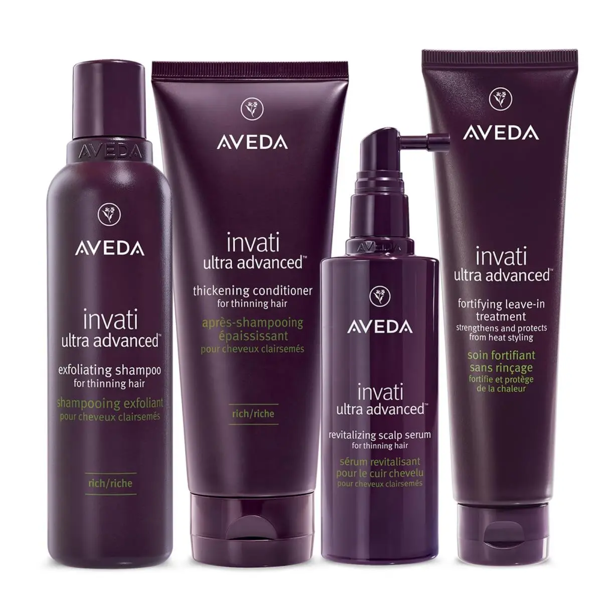 Invati Ultra Advanced Rich 4-Step System Exfoliating Shampoo Thickening by Aveda