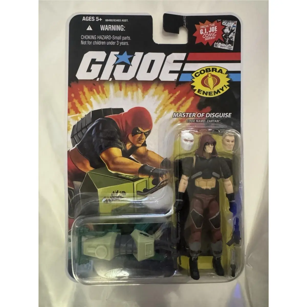 2008 GI Joe Zartan w/ Swamp Skier Action 4 Figure GI Comic 25th Anniversary