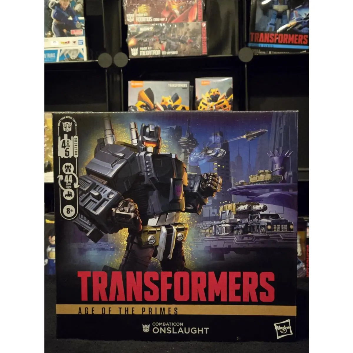 Transformers Age of The Primes Commander Class Onslaught In Stock Misb Usa