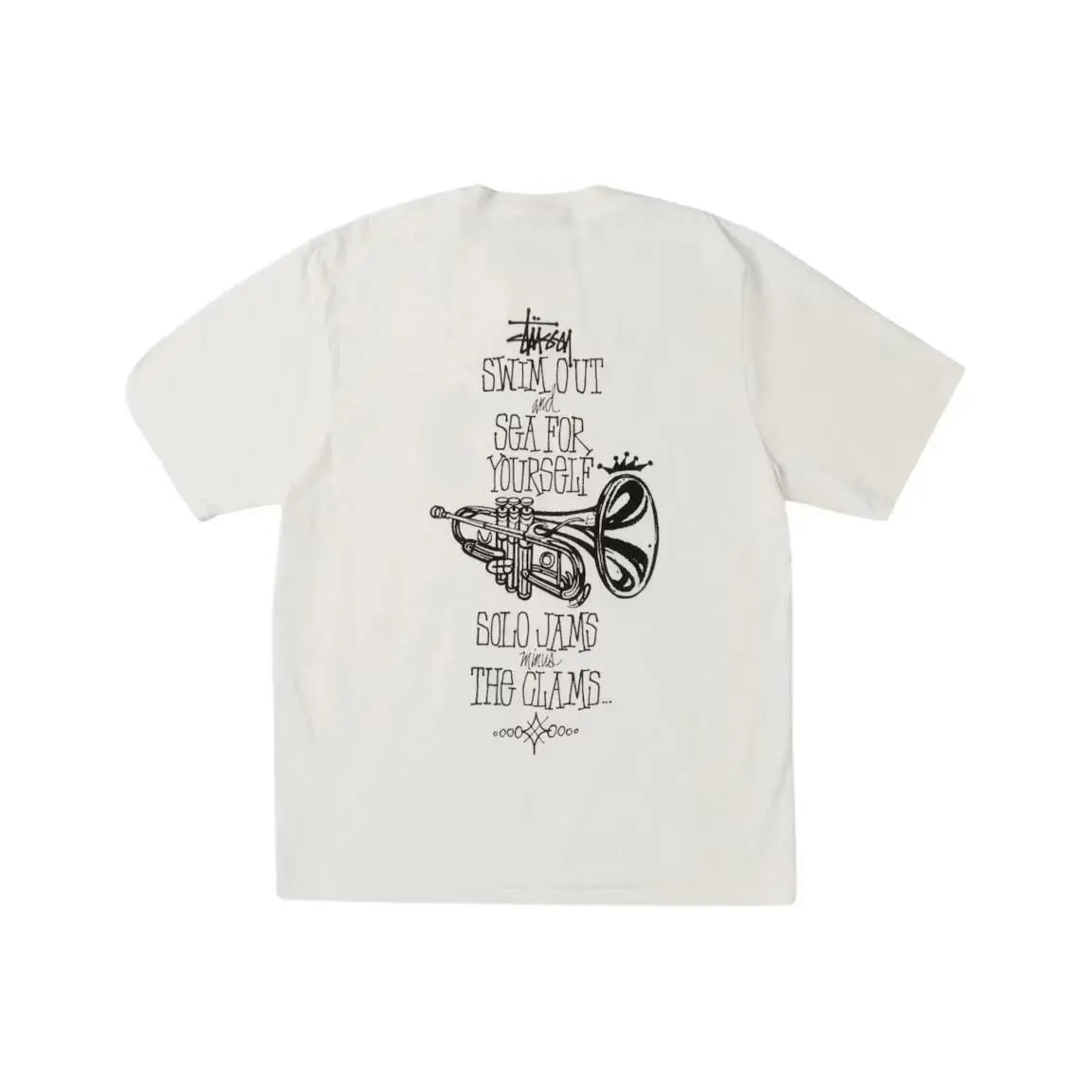 Stussy Swim Out Pig Dyed Tee Natural T-shirt S M L XL