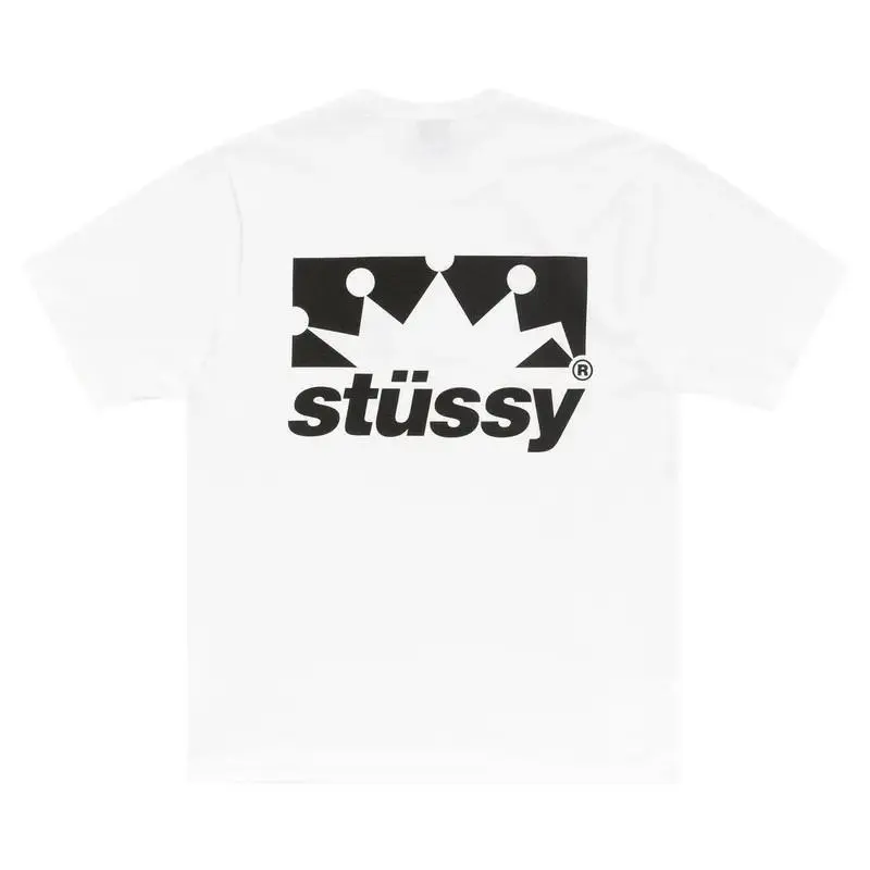 Stussy Box Crown Tee White T-shirt S M L XL