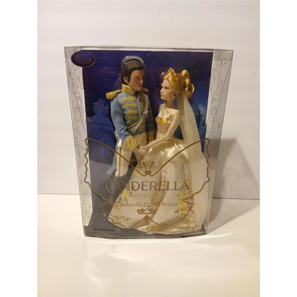 Disney Store Cinderella The Prince Live Action Movie Doll Set Film Collection