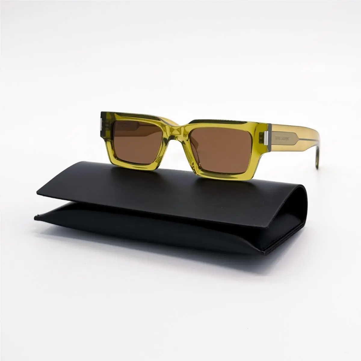 Saint Laurent Square Unisex Sunglasses SL572 008 by Yves Saint Laurent