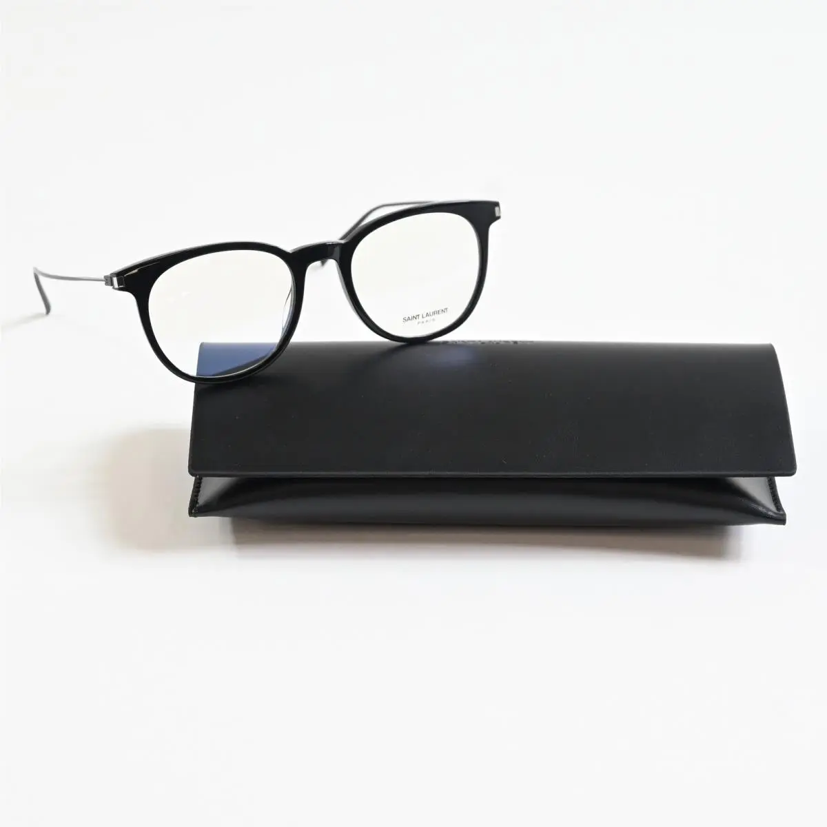 Yves Saint Laurent SL-579O 001 Mens Eyeglasses Black 49mm