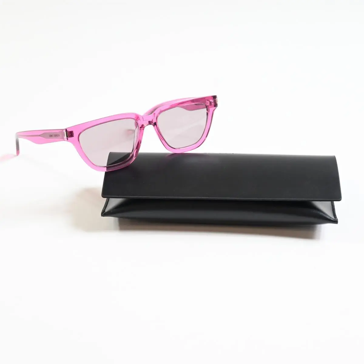 Yves Saint Laurent SL-462S-SULPICE 012 Womens Sunglasses Pink 53