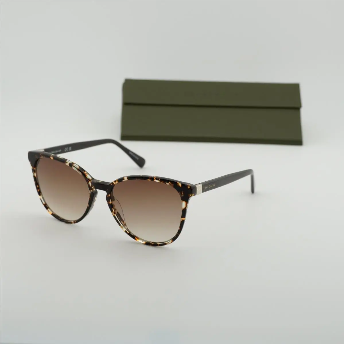 LO647S 228 Havana Aqua/brown Gradient 53-16-140 Sunglasses by Longchamp