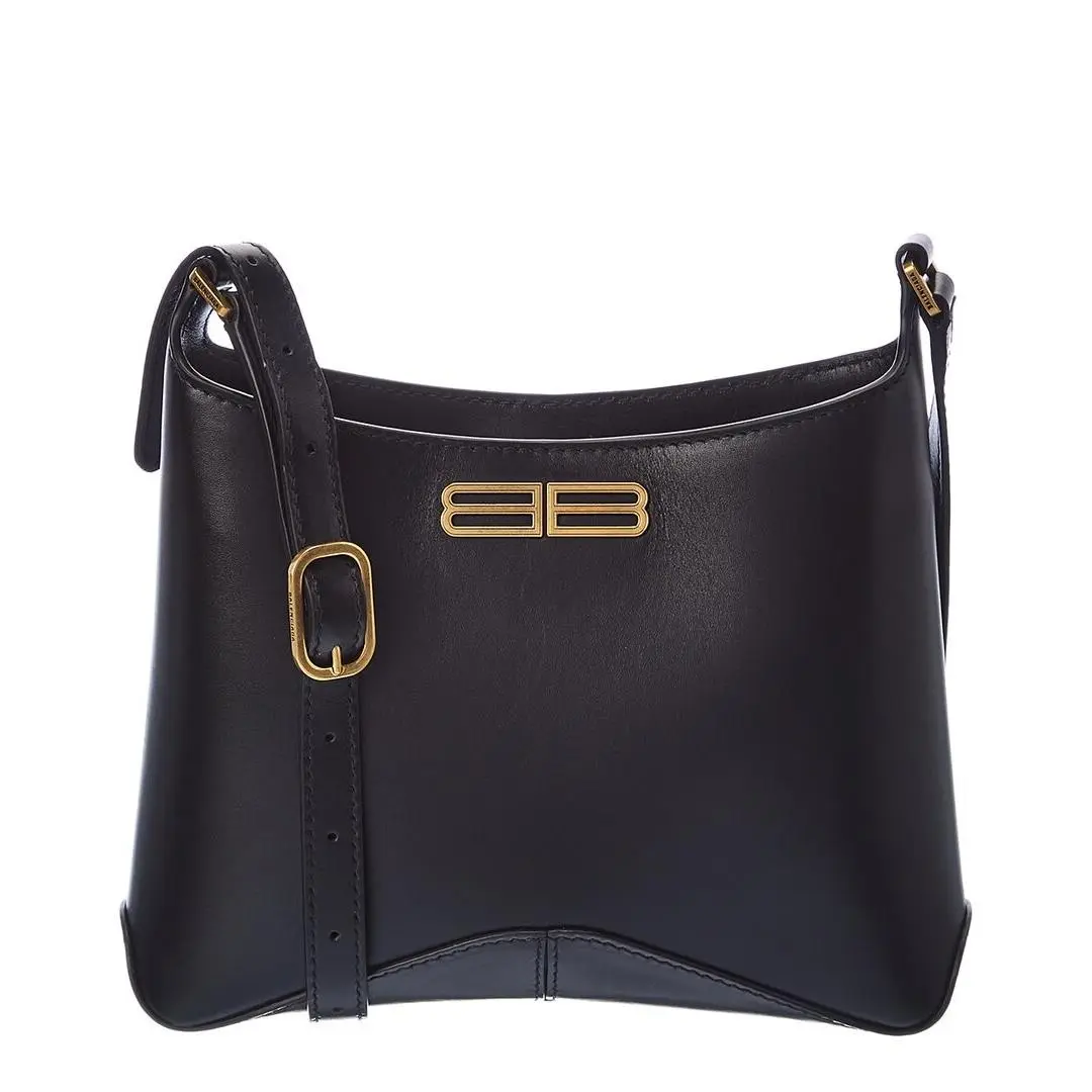 Balenciaga Xx Small Leather Flap Bag Women`s Black